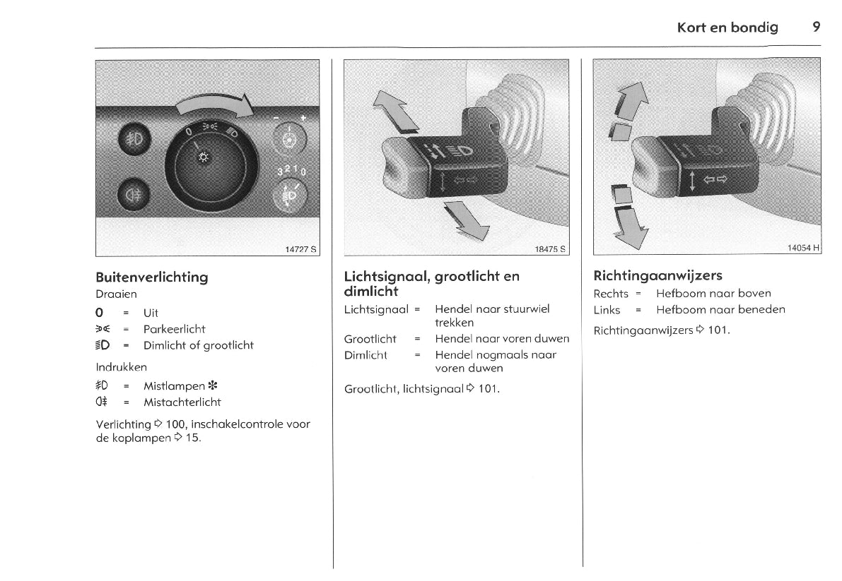 2005-2010 Opel Meriva Owner's Manual | Dutch