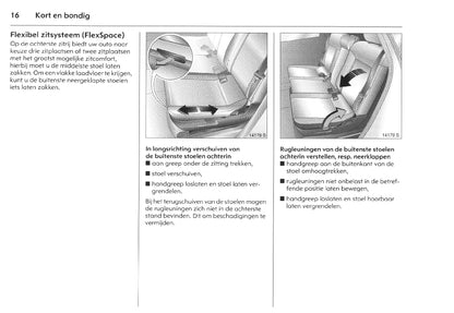 2005-2010 Opel Meriva Gebruikershandleiding | Nederlands