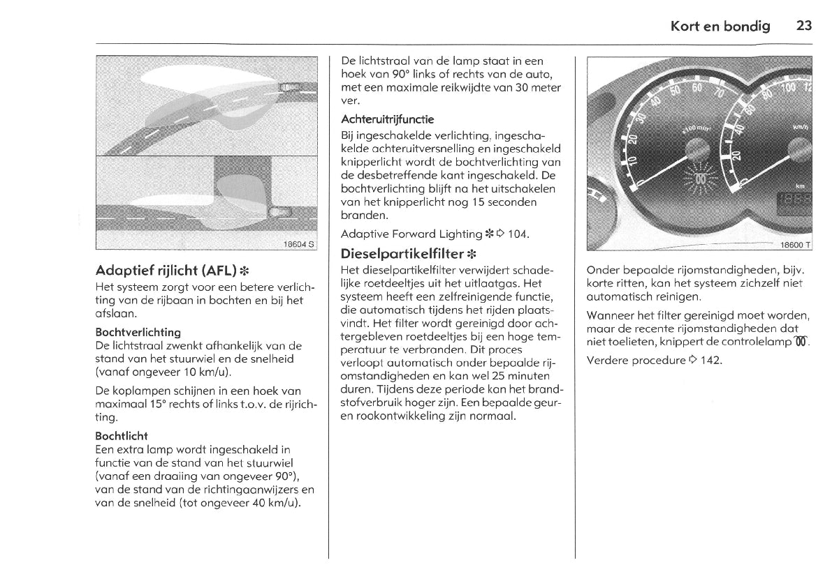 2005-2010 Opel Meriva Owner's Manual | Dutch