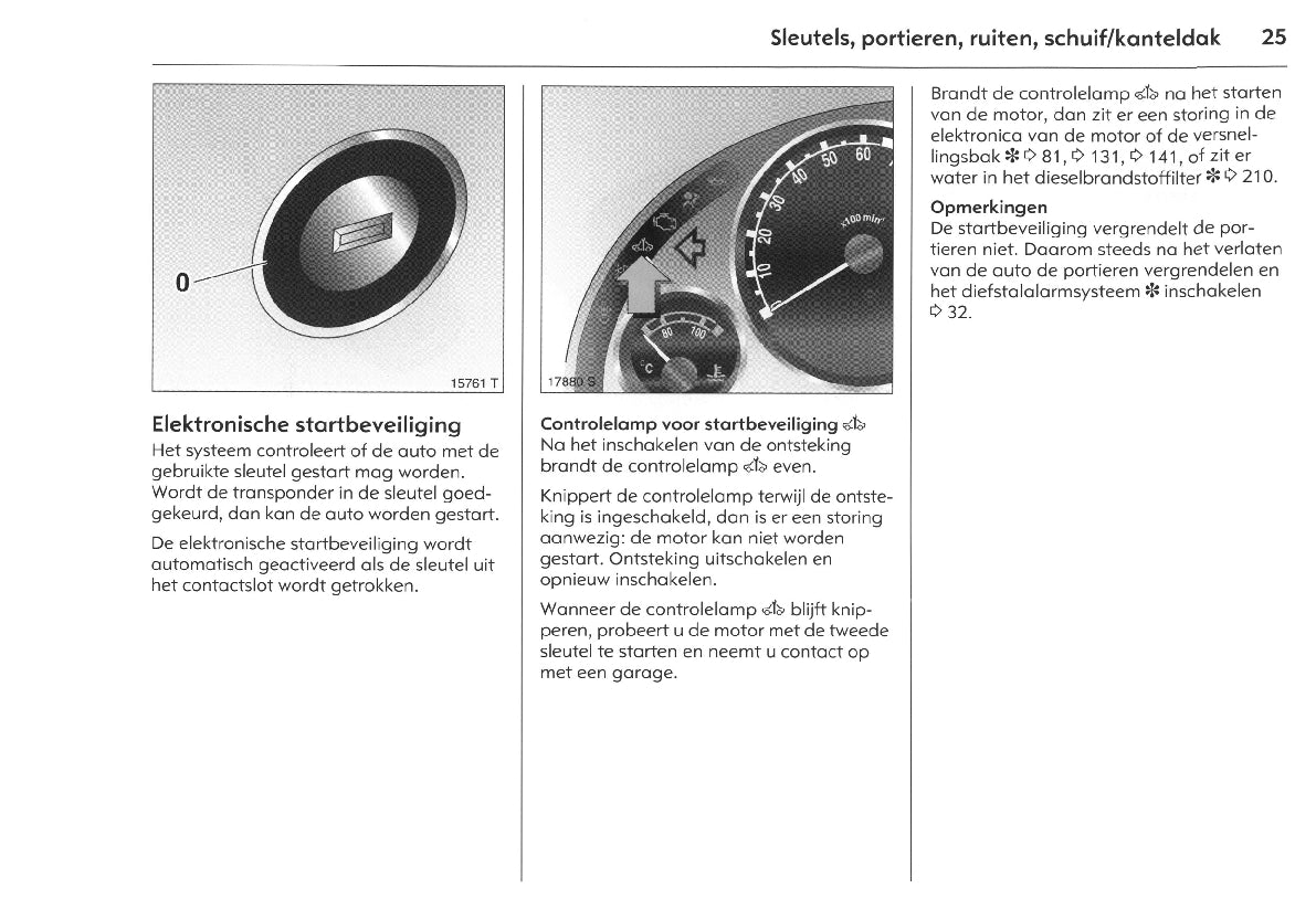 2005-2010 Opel Meriva Owner's Manual | Dutch