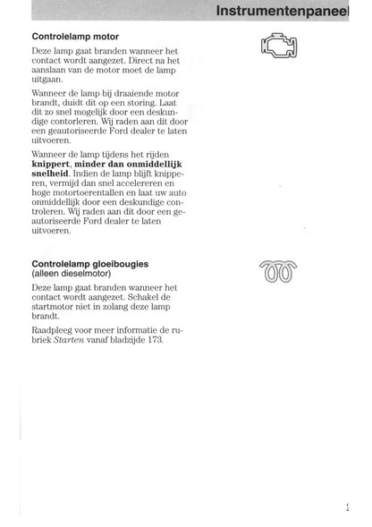 2006-2007 Ford Focus Owner's Manual | Dutch