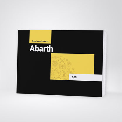 Onderhoudsboekje voor Abarth 500 2008 - 2021