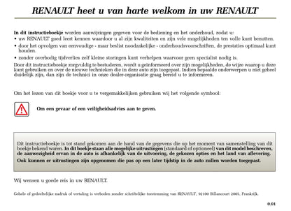 2005-2007 Renault Laguna Gebruikershandleiding | Nederlands