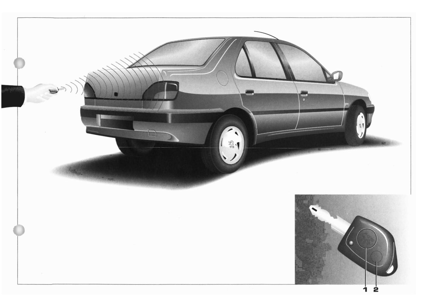 1994-1997 Peugeot 306 Owner's Manual | Dutch