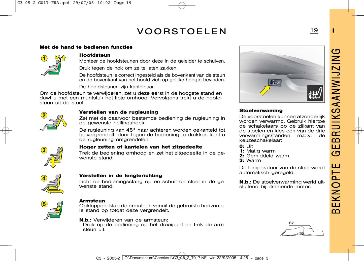 2005-2007 Citroën C3 Gebruikershandleiding | Nederlands