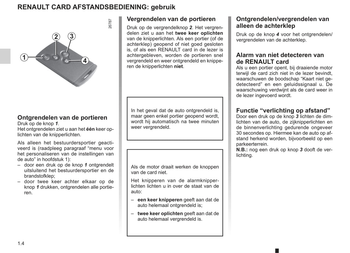2009-2014 Renault Scenic Gebruikershandleiding | Nederlands