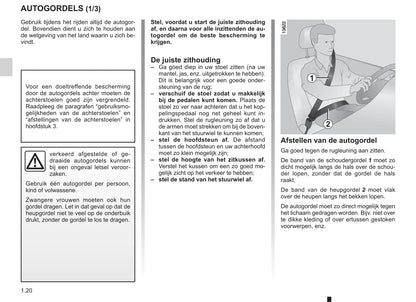 2011-2012 Renault Scénic Gebruikershandleiding | Nederlands