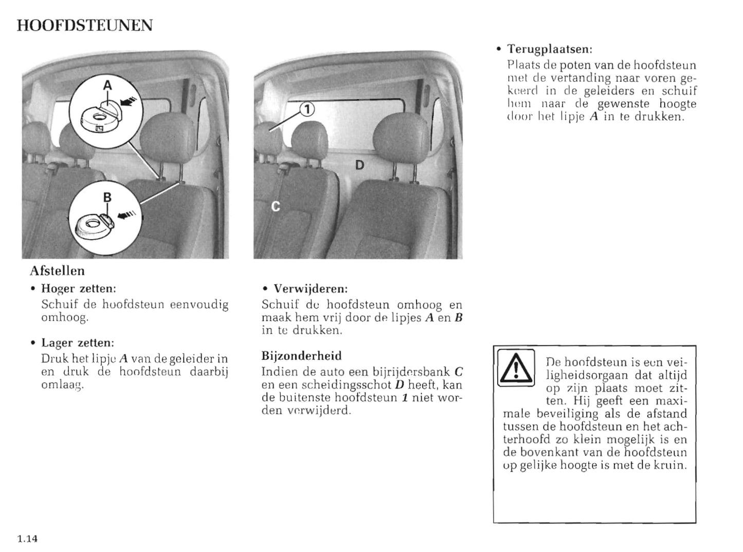 1999-2000 Renault Master Gebruikershandleiding | Nederlands