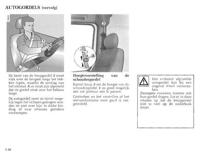 1999-2000 Renault Master Owner's Manual | Dutch