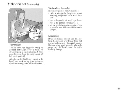 1999-2000 Renault Master Owner's Manual | Dutch