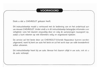 2005-2010 Chevrolet Matiz Gebruikershandleiding | Nederlands