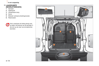 2011-2014 Peugeot Bipper Manuel du propriétaire | Néerlandais