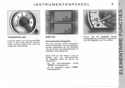 2005-2006 Citroën C1 Bedienungsanleitung | Niederländisch