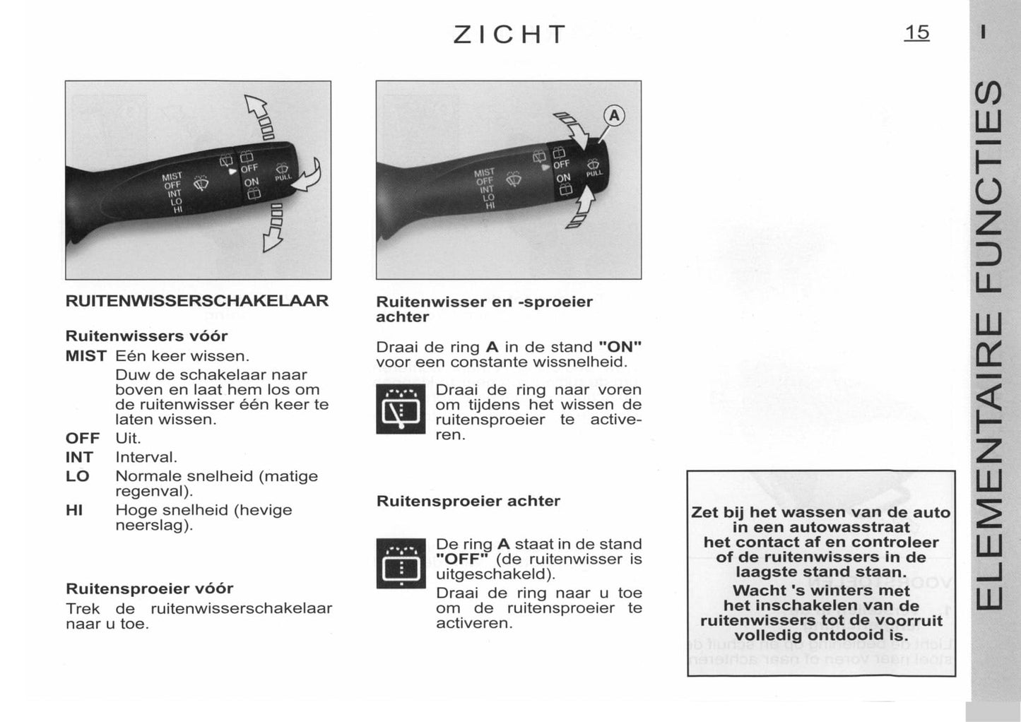 2005-2006 Citroën C1 Bedienungsanleitung | Niederländisch