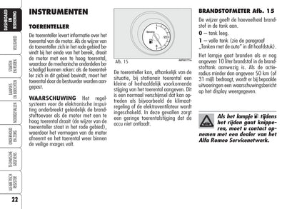 2005-2012 Alfa Romeo Brera Owner's Manual | Dutch