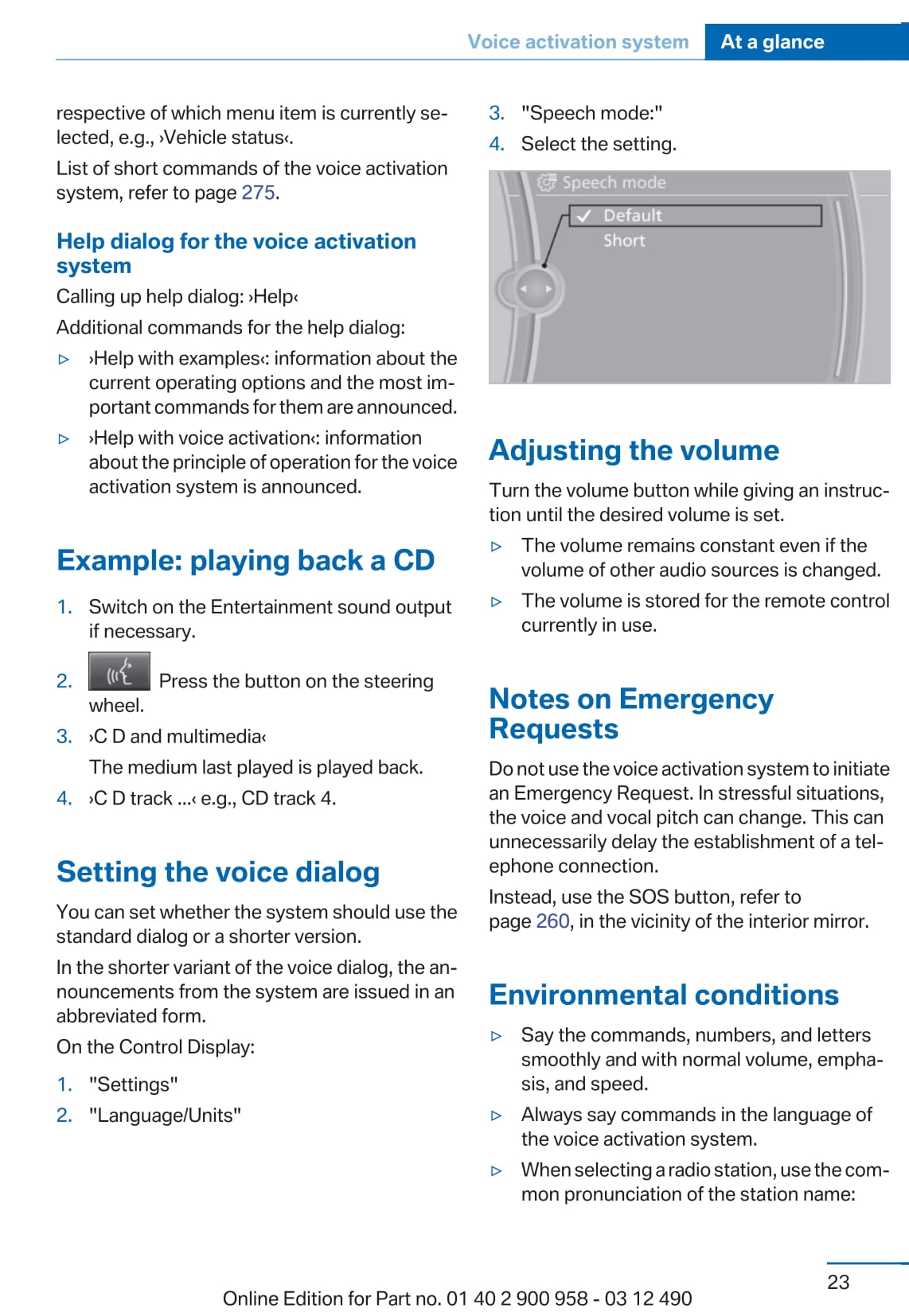 2012 BMW X3 Owner's Manual | English