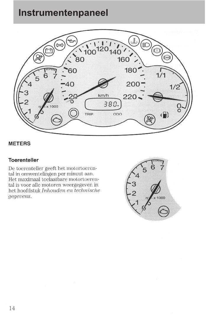 1997-2008 Ford Ka Owner's Manual | Dutch