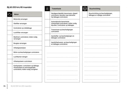 Onderhoudsboekje voor Skoda Roomster 2006 - 2015