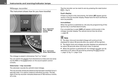 2007-2014 Audi A5 Gebruikershandleiding | Engels