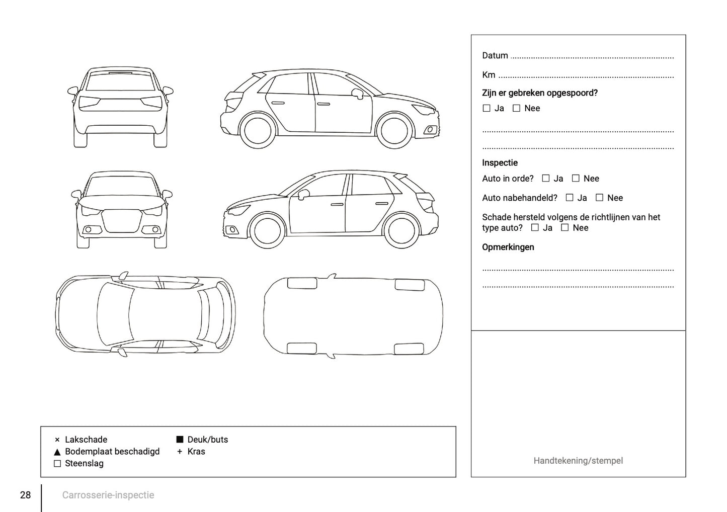 Onderhoudsboekje voor Mercedes-Benz Vito 2003 - 2014
