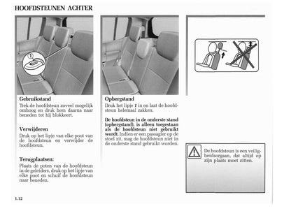 2004-2005 Renault Modus Gebruikershandleiding | Nederlands