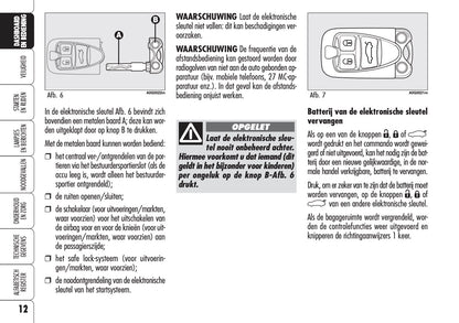 2008-2010 Alfa Romeo Spider Bedienungsanleitung | Niederländisch