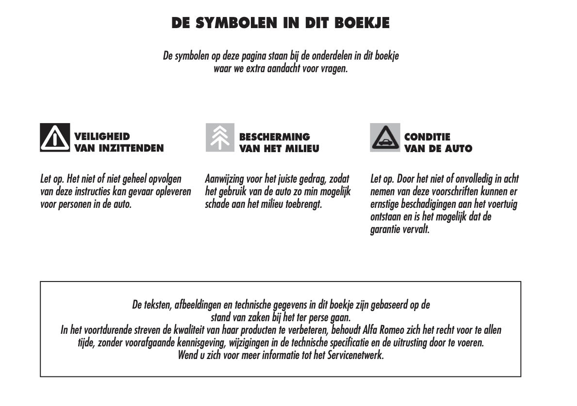 2008-2010 Alfa Romeo Spider Bedienungsanleitung | Niederländisch