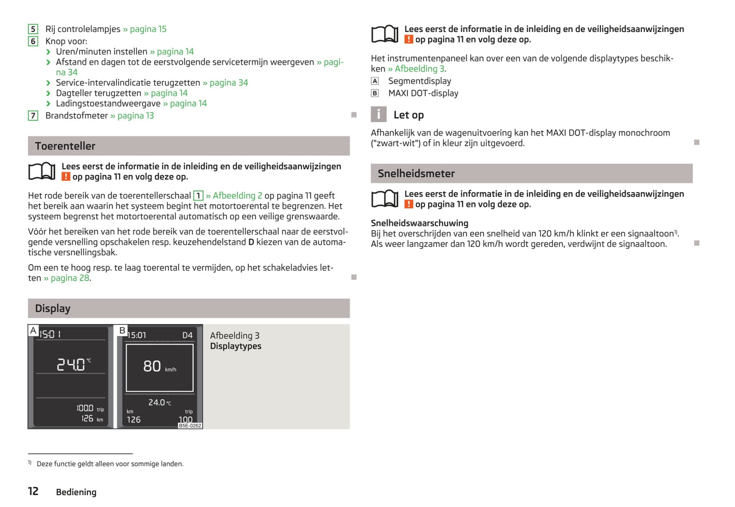 2013-2017 Skoda Octavia Manuel du propriétaire | Néerlandais