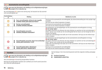 2013-2014 Skoda Octavia Gebruikershandleiding | Nederlands