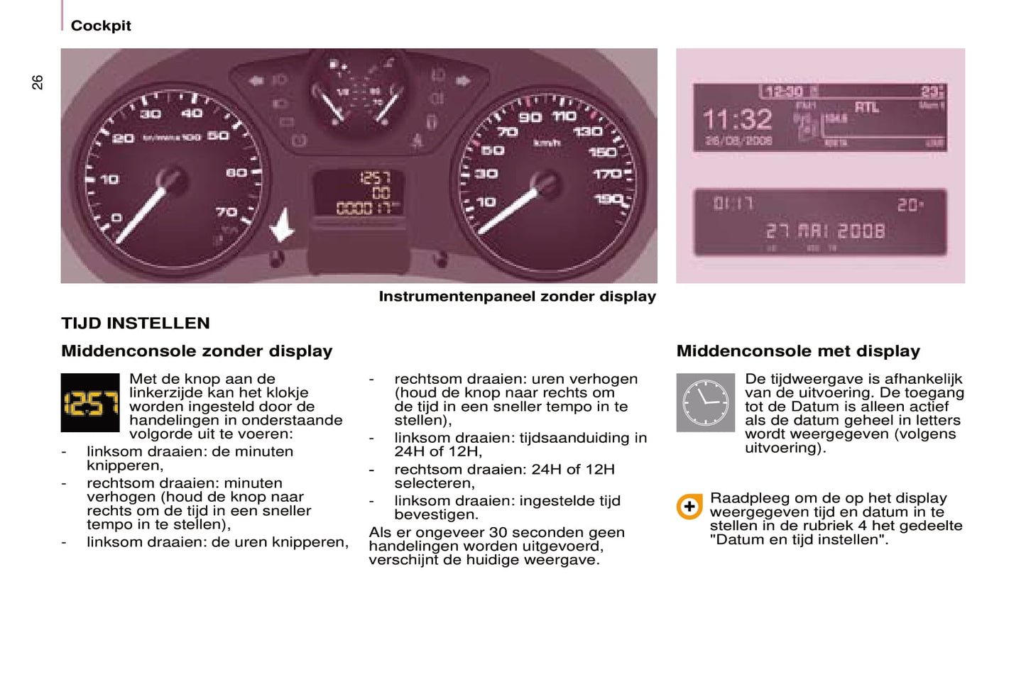 2013-2014 Citroën Jumper Owner's Manual | Dutch