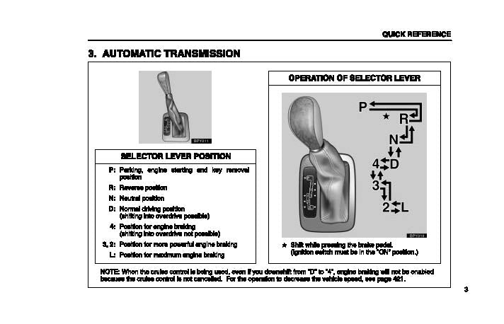 2005 Lexus GX 470 Owner's Manual | English