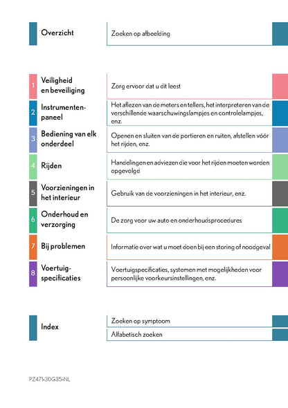 2017-2018 Lexus GS 300/GS 350/GS F Gebruikershandleiding | Nederlands