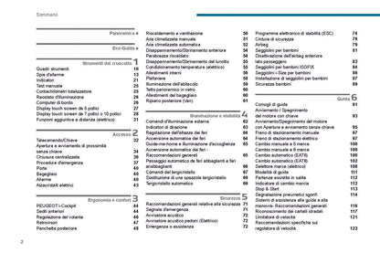 2021-2023 Peugeot 208/e-208 Manuel du propriétaire | Italien