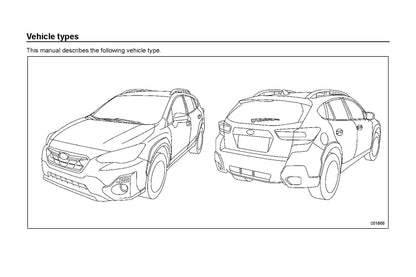2021 Subaru Crosstrek Gebruikershandleiding | Engels