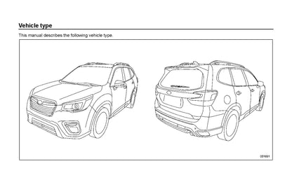 2021 Subaru Forester Gebruikershandleiding | Engels