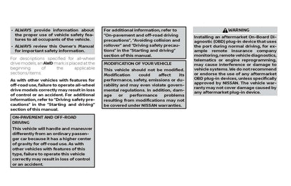 2019 Nissan Rogue Manuel du propriétaire | Anglais