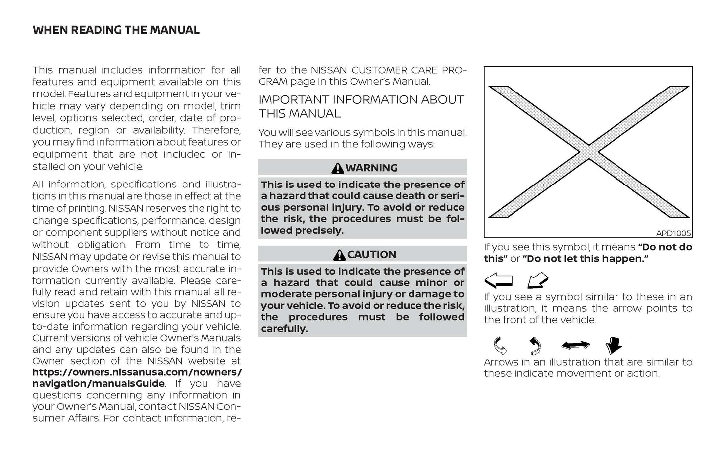 2019 Nissan Rogue Manuel du propriétaire | Anglais