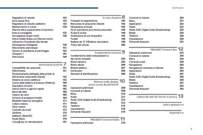 2021-2023 Peugeot 208/e-208 Manuel du propriétaire | Italien