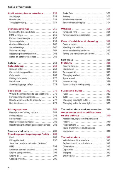 2016-2017 Audi Q2 Owner's Manual | English
