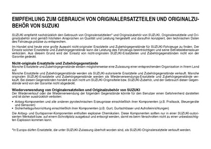 2013-2014 Suzuki Grand Vitara Gebruikershandleiding | Duits
