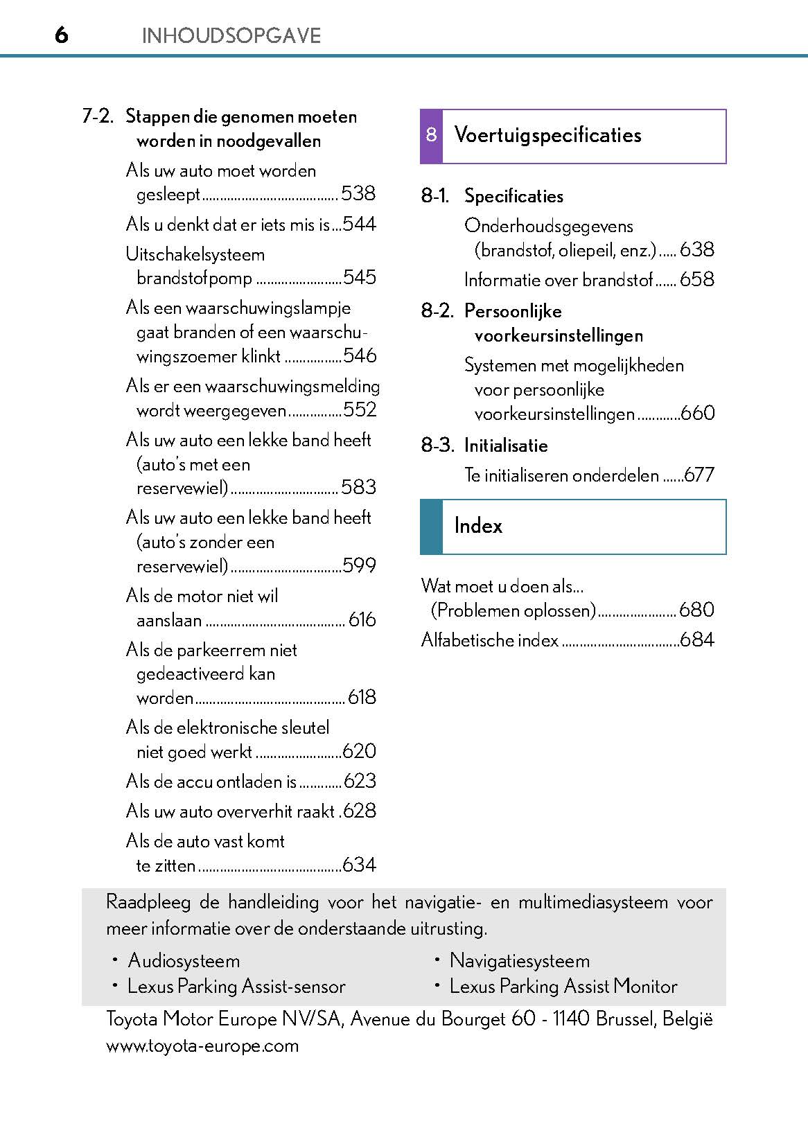 2017-2018 Lexus GS 300/GS 350/GS F Gebruikershandleiding | Nederlands