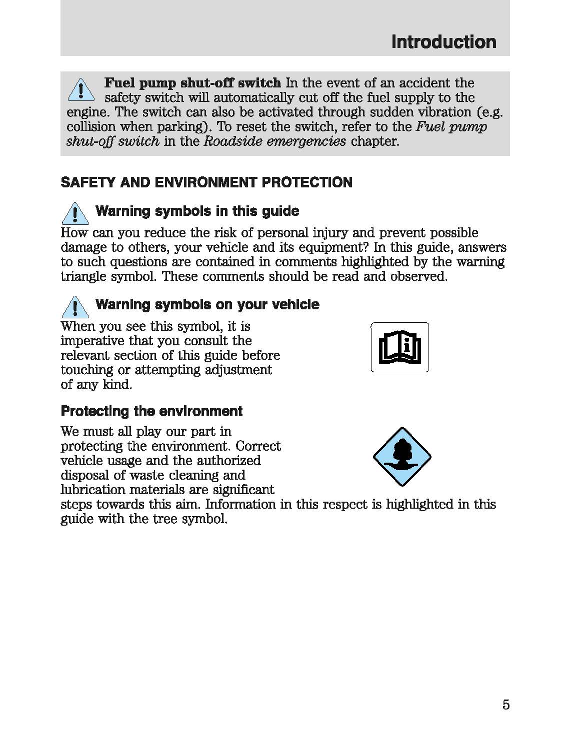 2003 Mercury Marauder Owner's Manual | English