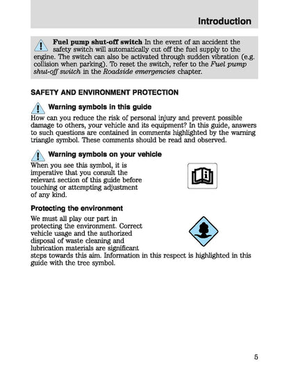 2003 Mercury Marauder Owner's Manual | English