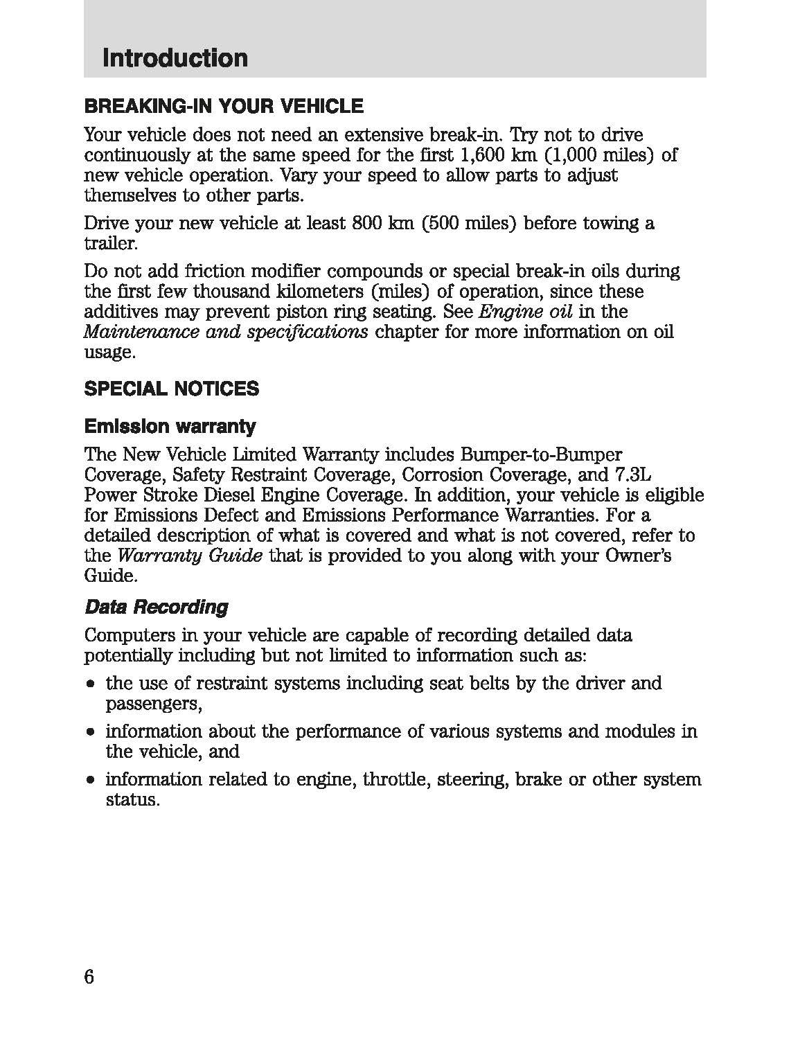 2003 Mercury Marauder Owner's Manual | English