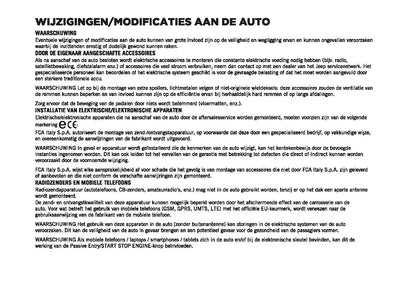 2023-2024 Jeep Avenger Gebruikershandleiding | Nederlands