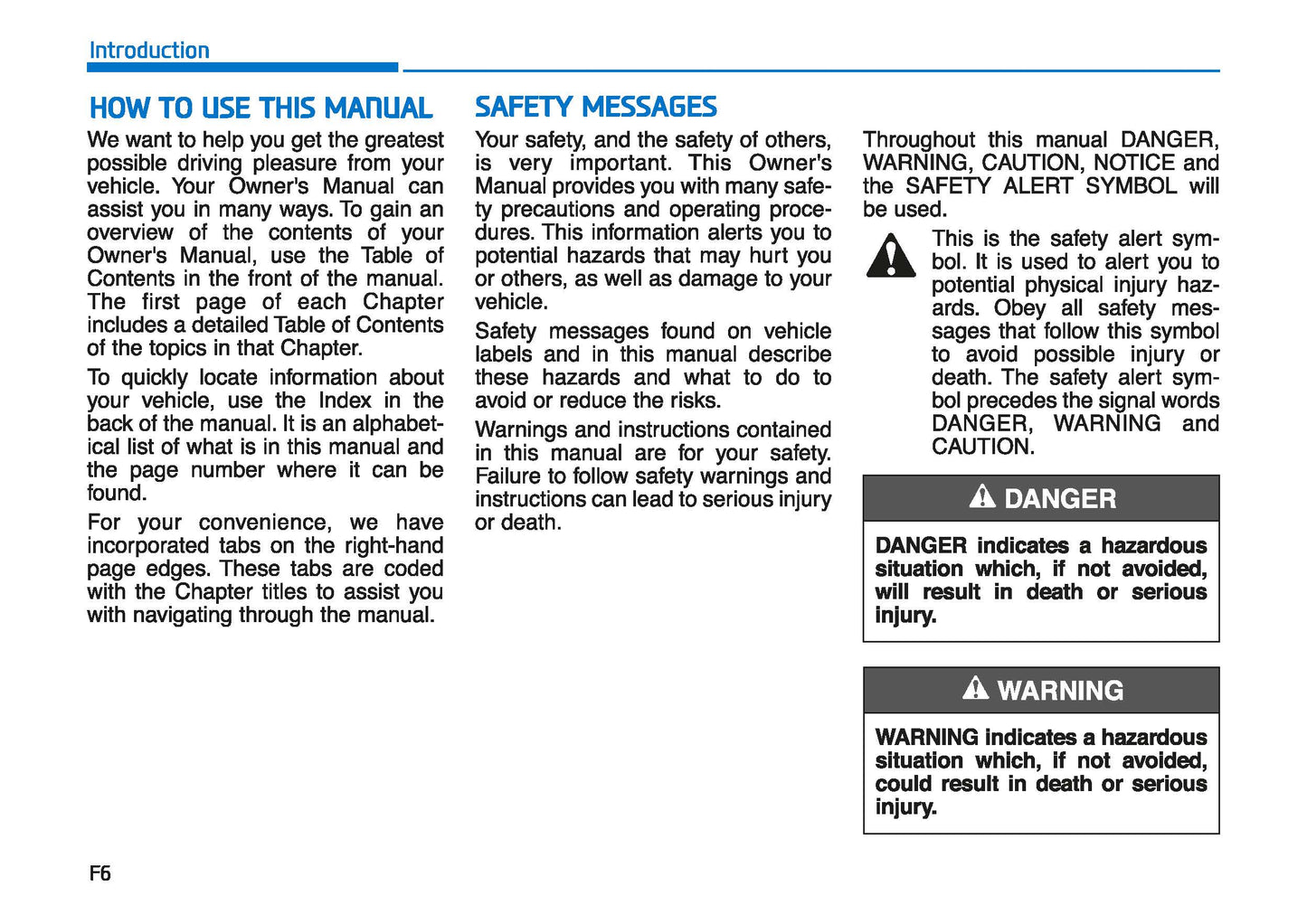 2019 Hyundai Nexo Owner's Manual | English
