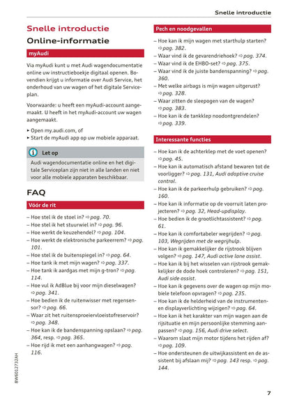 2017-2020 Audi A5 Bedienungsanleitung | Niederländisch