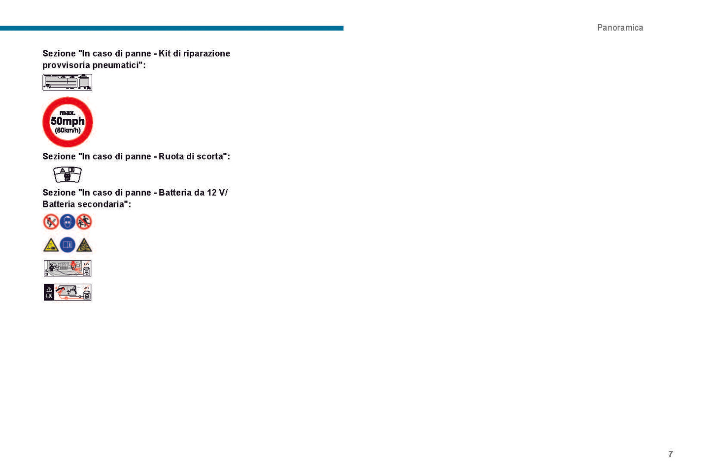 2021-2023 Peugeot 208/e-208 Manuel du propriétaire | Italien