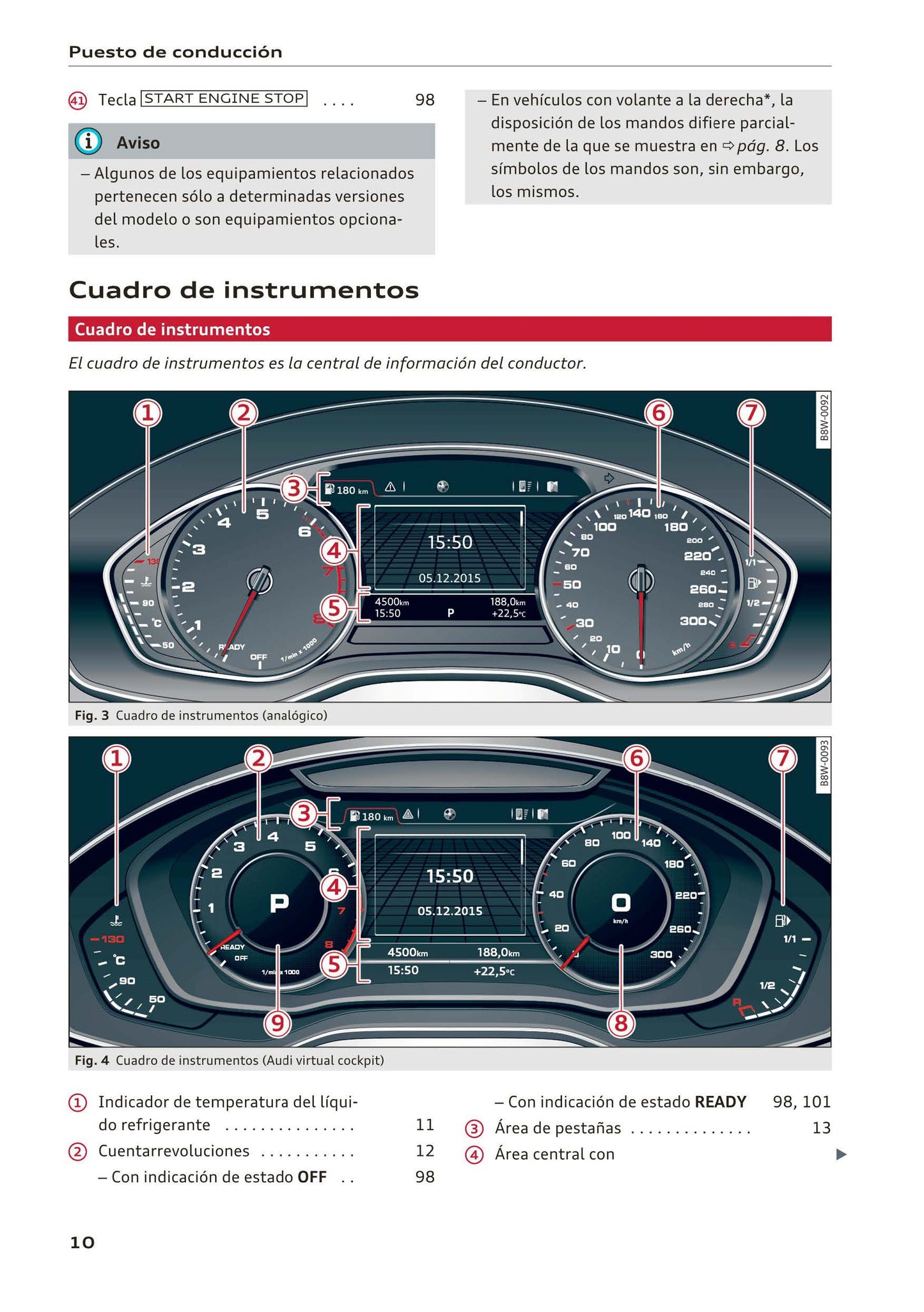 2015-2019 Audi A4 Manuel du propriétaire | Français