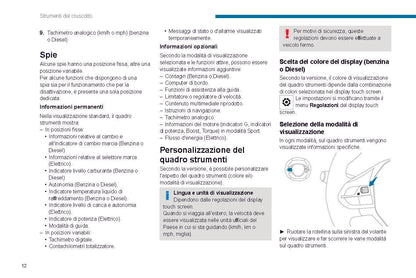 2021-2023 Peugeot 208/e-208 Manuel du propriétaire | Italien